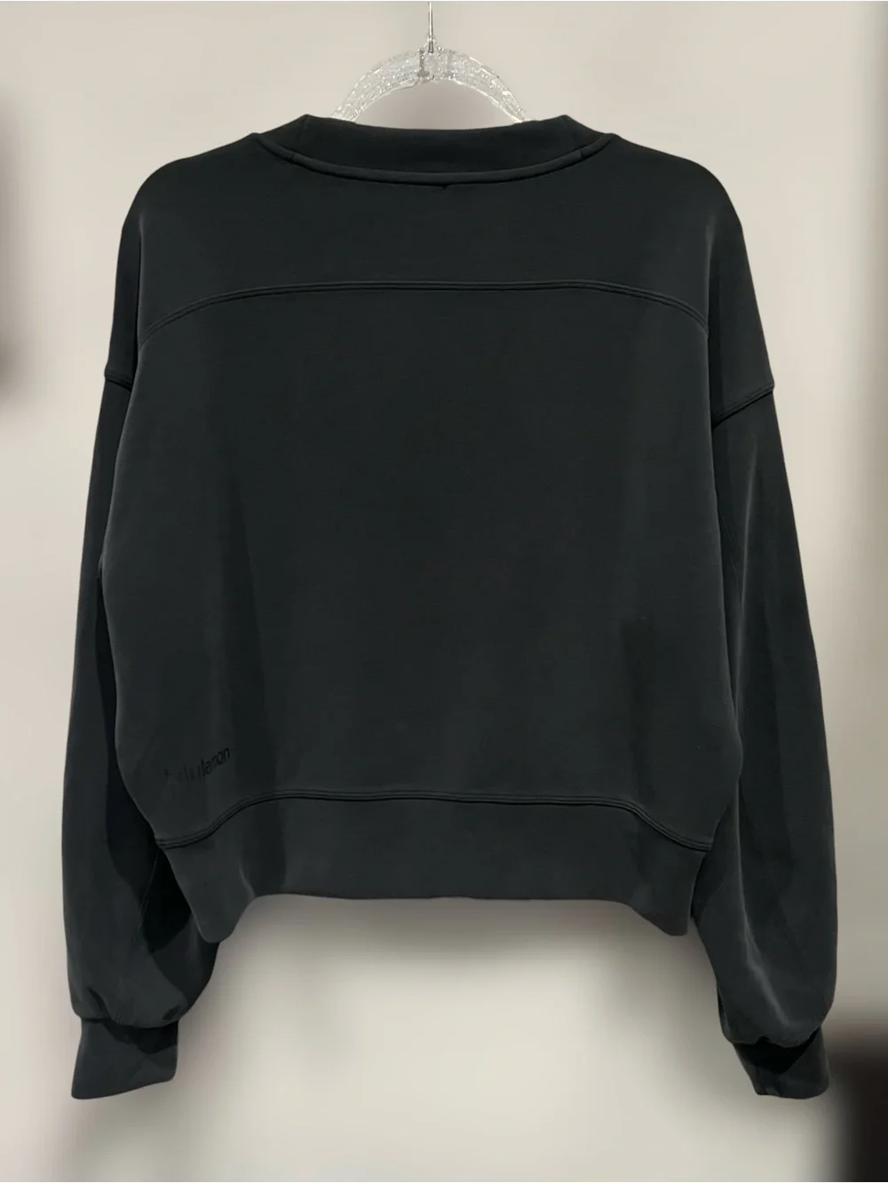 LULULEMON SOFTSTREME PERFECTLY OVERSIZED CROPPED CREWNECK SWEATSHIRT
